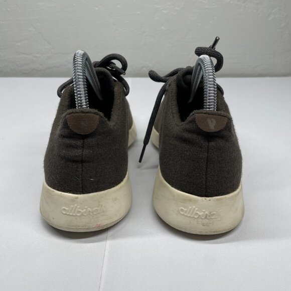 allbirds Woman 8 Brown Wool Runner Sneakers Merino Shoes - Picture 5 of 8